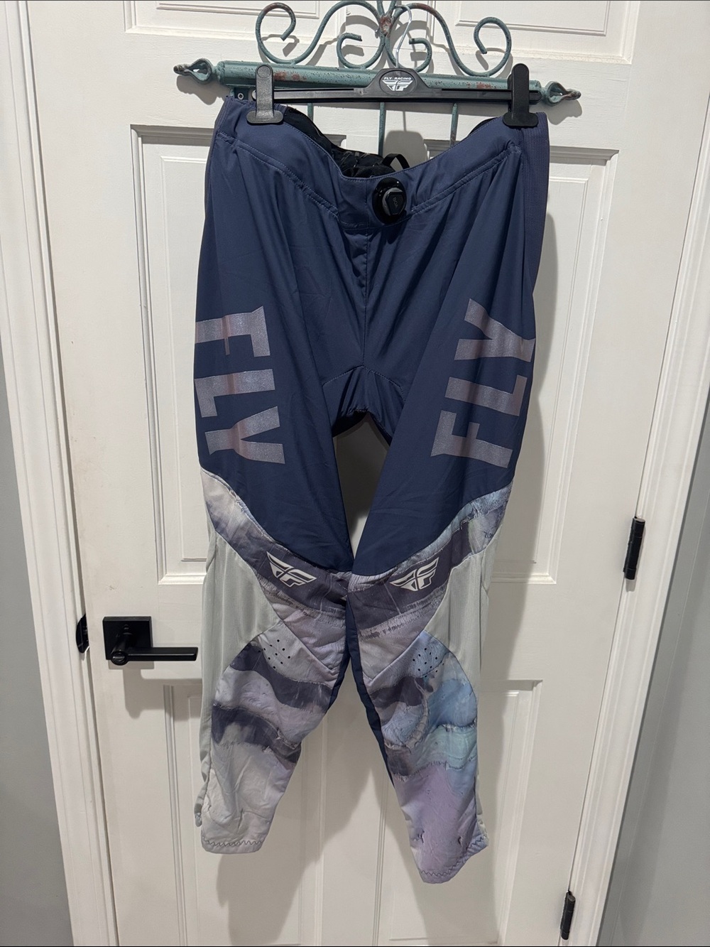 Fly Racing Men's Navy and Light Gray Casual Pants